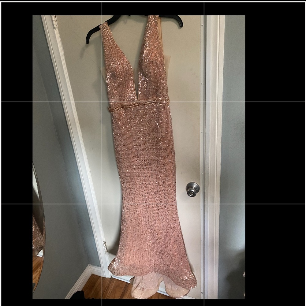 Champagne gold gown